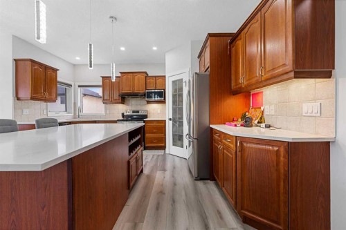 280 Windermere Drive, Chestermere, AB - Indoor Photo Showing Kitchen With Stainless Steel Kitchen