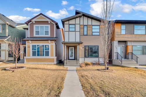 243 Evansborough Way Nw, Calgary, AB - Outdoor With Facade