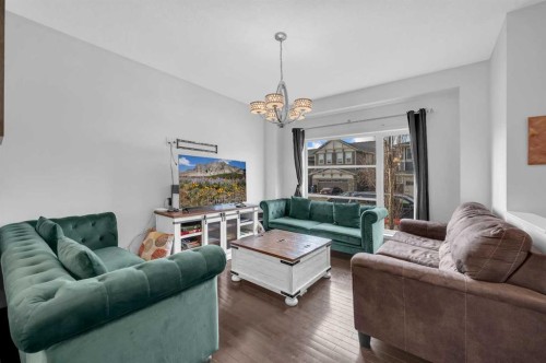243 Evansborough Way Nw, Calgary, AB - Indoor Photo Showing Living Room
