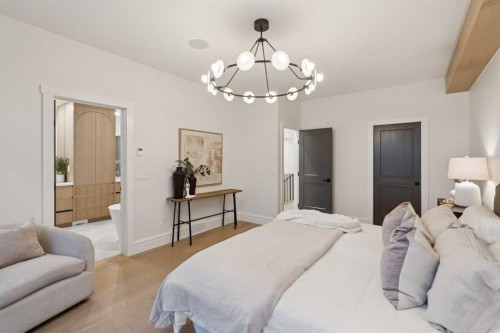 1740 6 Avenue Nw, Calgary, AB - Indoor Photo Showing Bedroom