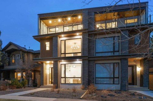 1740 6 Avenue Nw, Calgary, AB - Outdoor With Facade