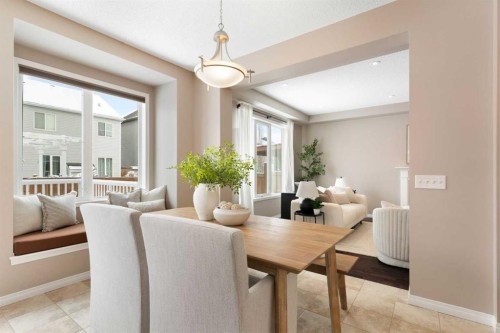 149 Windridge Road Sw, Airdrie, AB - Indoor Photo Showing Dining Room