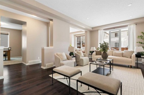 149 Windridge Road Sw, Airdrie, AB - Indoor Photo Showing Living Room