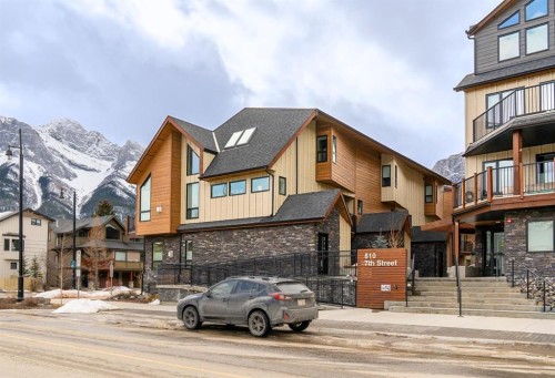 103-810 7Th Street, Canmore, AB - Outdoor With Facade