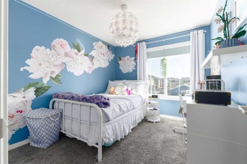 253 Auburn Meadows Boulevard Se, Calgary, AB - Indoor Photo Showing Bedroom