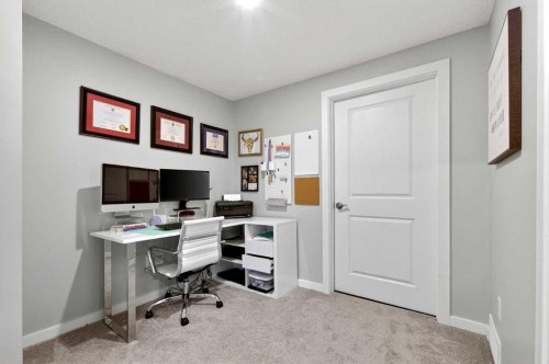 253 Auburn Meadows Boulevard Se, Calgary, AB - Indoor Photo Showing Office