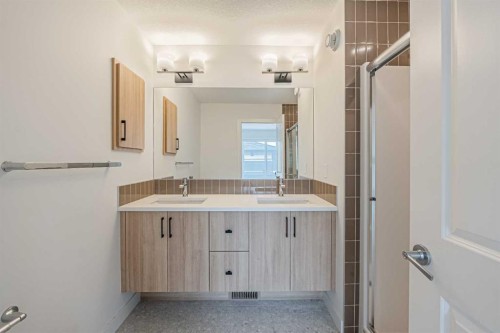 101-550 Seton Circle Se, Calgary, AB - Indoor Photo Showing Bathroom
