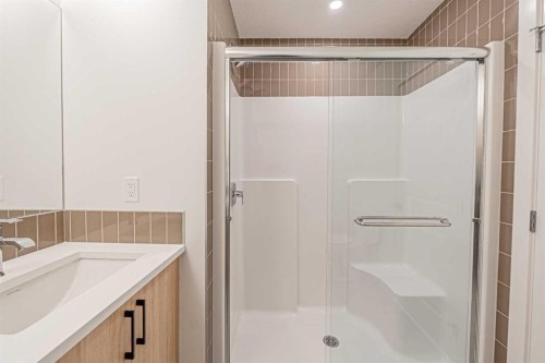 101-550 Seton Circle Se, Calgary, AB - Indoor Photo Showing Bathroom