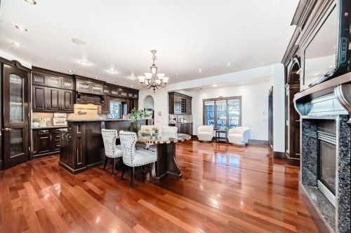 1840 Westmount Boulevard Nw, Calgary, AB - Indoor With Fireplace