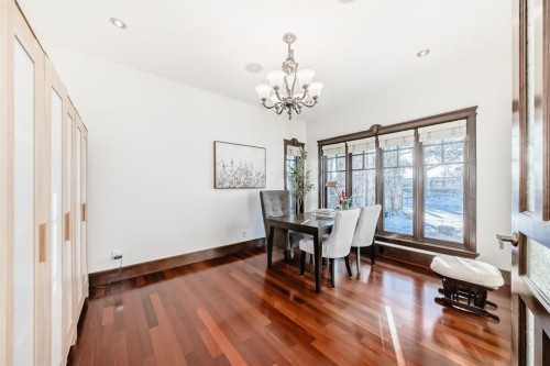 1840 Westmount Boulevard Nw, Calgary, AB - Indoor Photo Showing Dining Room