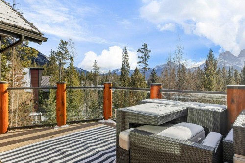 521 Silvertip Road, Canmore, AB - Outdoor With Deck Patio Veranda