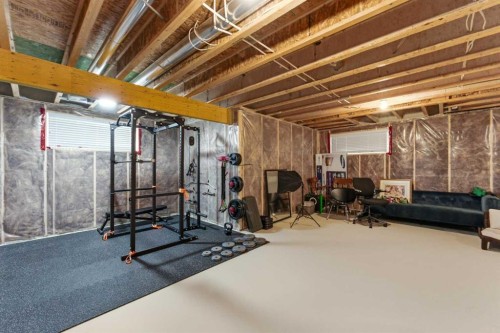 92 Brightoncrest Point Se, Calgary, AB - Indoor Photo Showing Basement