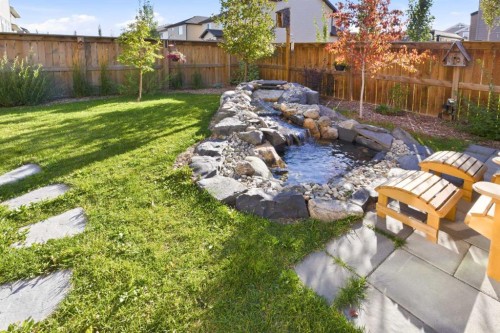 92 Brightoncrest Point Se, Calgary, AB - Outdoor With Backyard