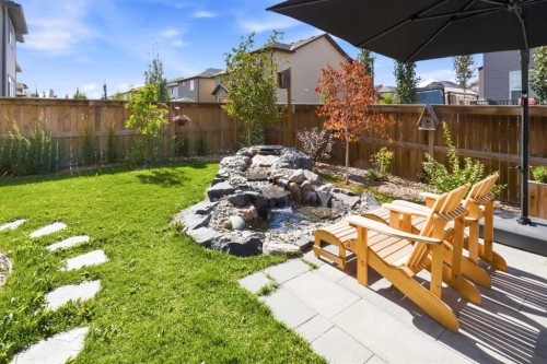 92 Brightoncrest Point Se, Calgary, AB - Outdoor With Backyard
