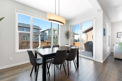 92 Brightoncrest Point Se, Calgary, AB - Indoor Photo Showing Dining Room