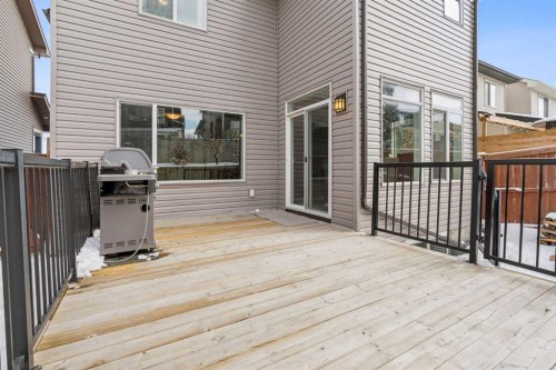 117 Silverado Saddle Heights Sw, Calgary, AB - Outdoor With Deck Patio Veranda With Exterior
