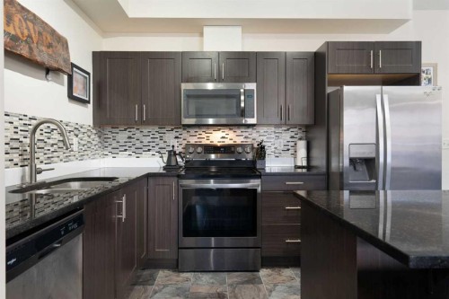 3317-99 Copperstone Park Se, Calgary, AB - Indoor Photo Showing Kitchen With Stainless Steel Kitchen With Upgraded Kitchen