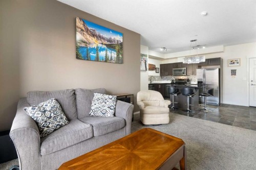 3317-99 Copperstone Park Se, Calgary, AB - Indoor Photo Showing Living Room