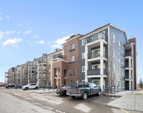 3317-99 Copperstone Park Se, Calgary, AB - Outdoor With Balcony With Facade