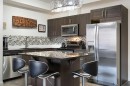 3317-99 Copperstone Park Se, Calgary, AB  - Indoor Photo Showing Kitchen With Stainless Steel Kitchen With Upgraded Kitchen 