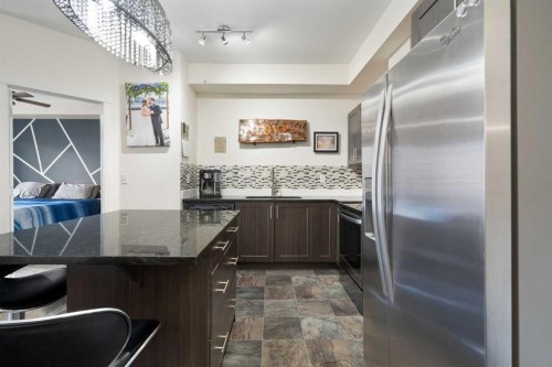 3317-99 Copperstone Park Se, Calgary, AB - Indoor Photo Showing Kitchen With Upgraded Kitchen