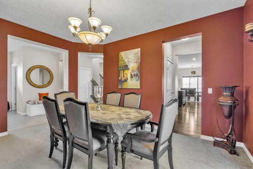 87 Panton Landing Nw, Calgary, AB - Indoor Photo Showing Dining Room