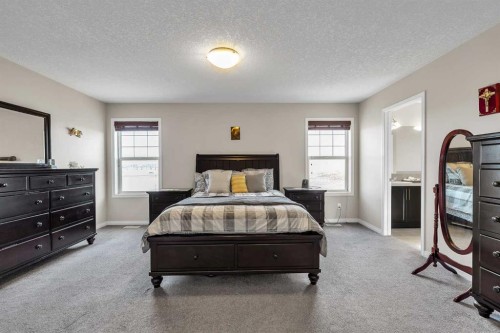 87 Panton Landing Nw, Calgary, AB - Indoor Photo Showing Bedroom