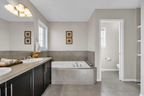 87 Panton Landing Nw, Calgary, AB - Indoor Photo Showing Bathroom