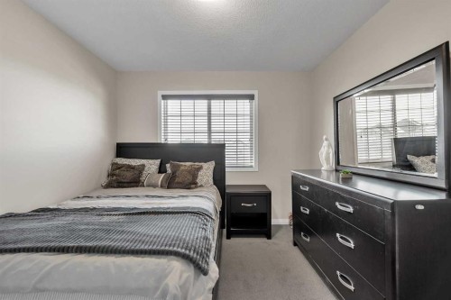 87 Panton Landing Nw, Calgary, AB - Indoor Photo Showing Bedroom
