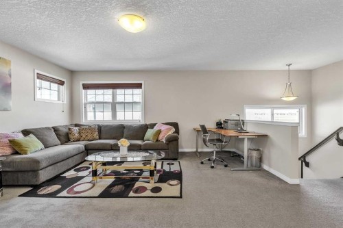 87 Panton Landing Nw, Calgary, AB - Indoor Photo Showing Living Room