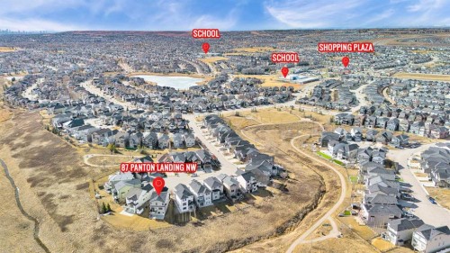 87 Panton Landing Nw, Calgary, AB - Outdoor With View