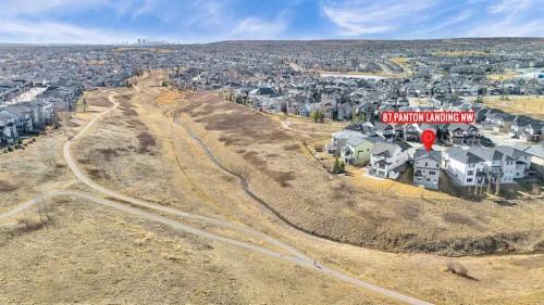 87 Panton Landing Nw, Calgary, AB - Outdoor With View