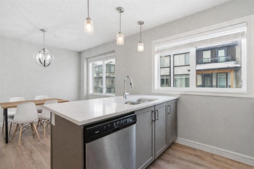 580 Savanna Boulevard Ne, Calgary, AB - Indoor Photo Showing Kitchen With Upgraded Kitchen