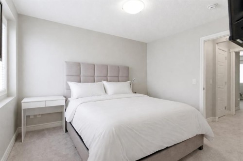 580 Savanna Boulevard Ne, Calgary, AB - Indoor Photo Showing Bedroom