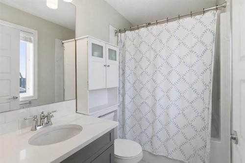 580 Savanna Boulevard Ne, Calgary, AB - Indoor Photo Showing Bathroom