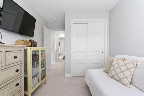 580 Savanna Boulevard Ne, Calgary, AB - Indoor Photo Showing Bedroom