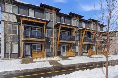 580 Savanna Boulevard Ne, Calgary, AB - Outdoor With Balcony With Facade