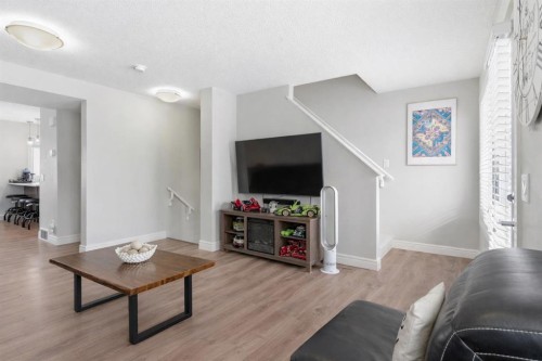 580 Savanna Boulevard Ne, Calgary, AB - Indoor Photo Showing Living Room