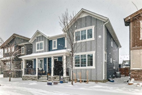372 Carrington Way Nw, Calgary, AB - Outdoor With Facade