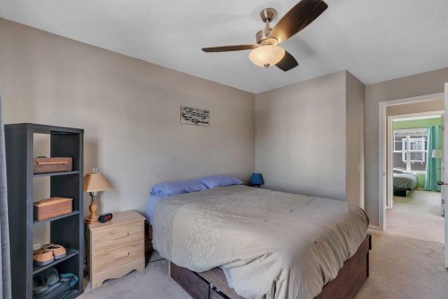 320 Elgin Gardens Se, Calgary, AB - Indoor Photo Showing Bedroom