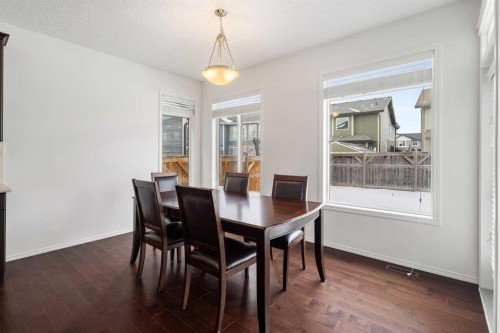 182 Auburn Sound Close Se, Calgary, AB - Indoor Photo Showing Dining Room