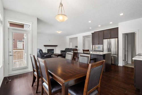 182 Auburn Sound Close Se, Calgary, AB - Indoor Photo Showing Dining Room