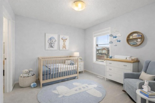 182 Auburn Sound Close Se, Calgary, AB - Indoor Photo Showing Bedroom