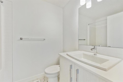 124-1862 Cornerstone Boulevard Ne, Calgary, AB - Indoor Photo Showing Bathroom