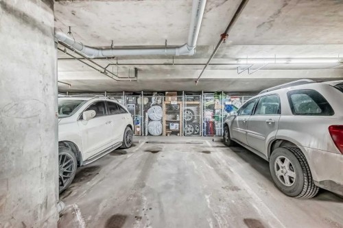 4308-279 Copperpond Common Se, Calgary, AB - Indoor Photo Showing Garage