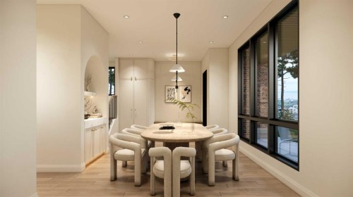 730 25 Avenue Nw, Calgary, AB - Indoor Photo Showing Dining Room