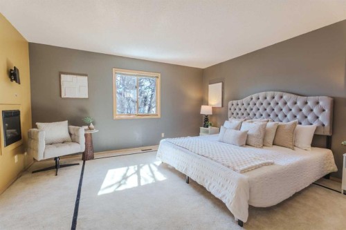 135 Canterbury Court Sw, Calgary, AB - Indoor Photo Showing Bedroom