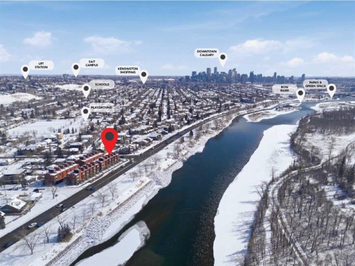 3012 Parkdale Boulevard Nw, Calgary, AB - Outdoor With View