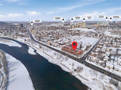 3012 Parkdale Boulevard Nw, Calgary, AB - Outdoor With Body Of Water With View