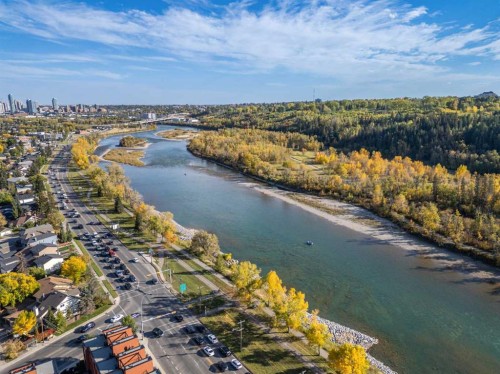 3012 Parkdale Boulevard Nw, Calgary, AB - Outdoor With Body Of Water With View